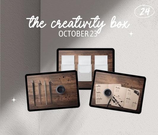 Nr 24 - The Creativity Box - October 2023