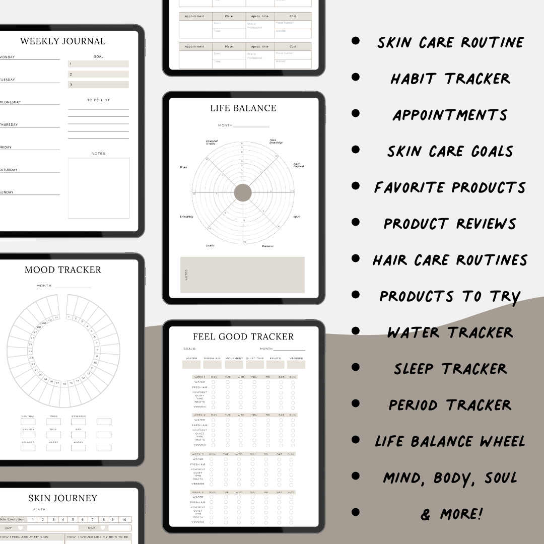 Creativity Kit 6 - Self Care planner