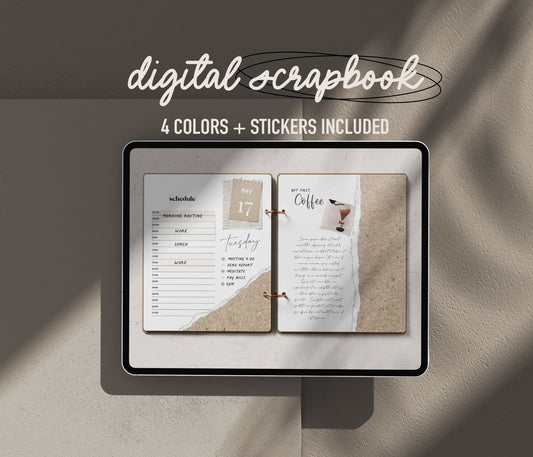 Digital Scrapbook - Neutral - Ware of Stockholm