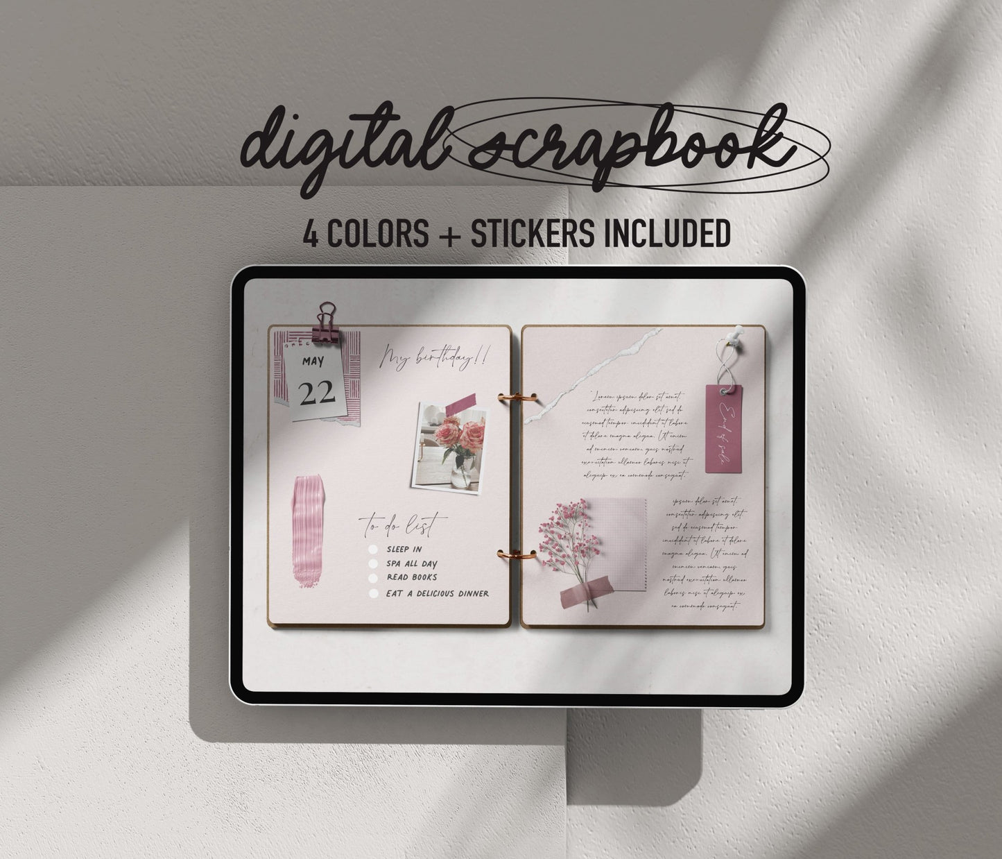 Digital Scrapbook - Pastel - Ware of Stockholm