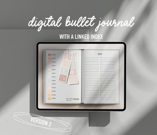Dreamy Digital Bullet Journal v2 - Ware of Stockholm