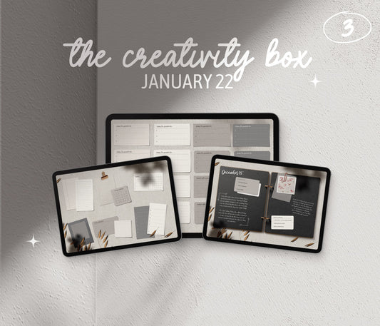 Nr 03 - The Creativity Box - January 2022 - Ware of Stockholm