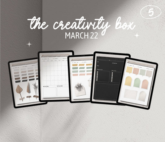 Nr 05 - The Creativity Box - March 2022 - Ware of Stockholm