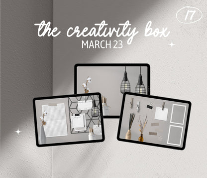 Nr 17 - The Creativity Box - March 2023 - Ware of Stockholm