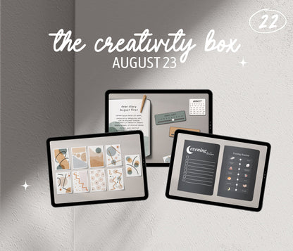 Nr 22 - The Creativity Box - August 2023 - Ware of Stockholm