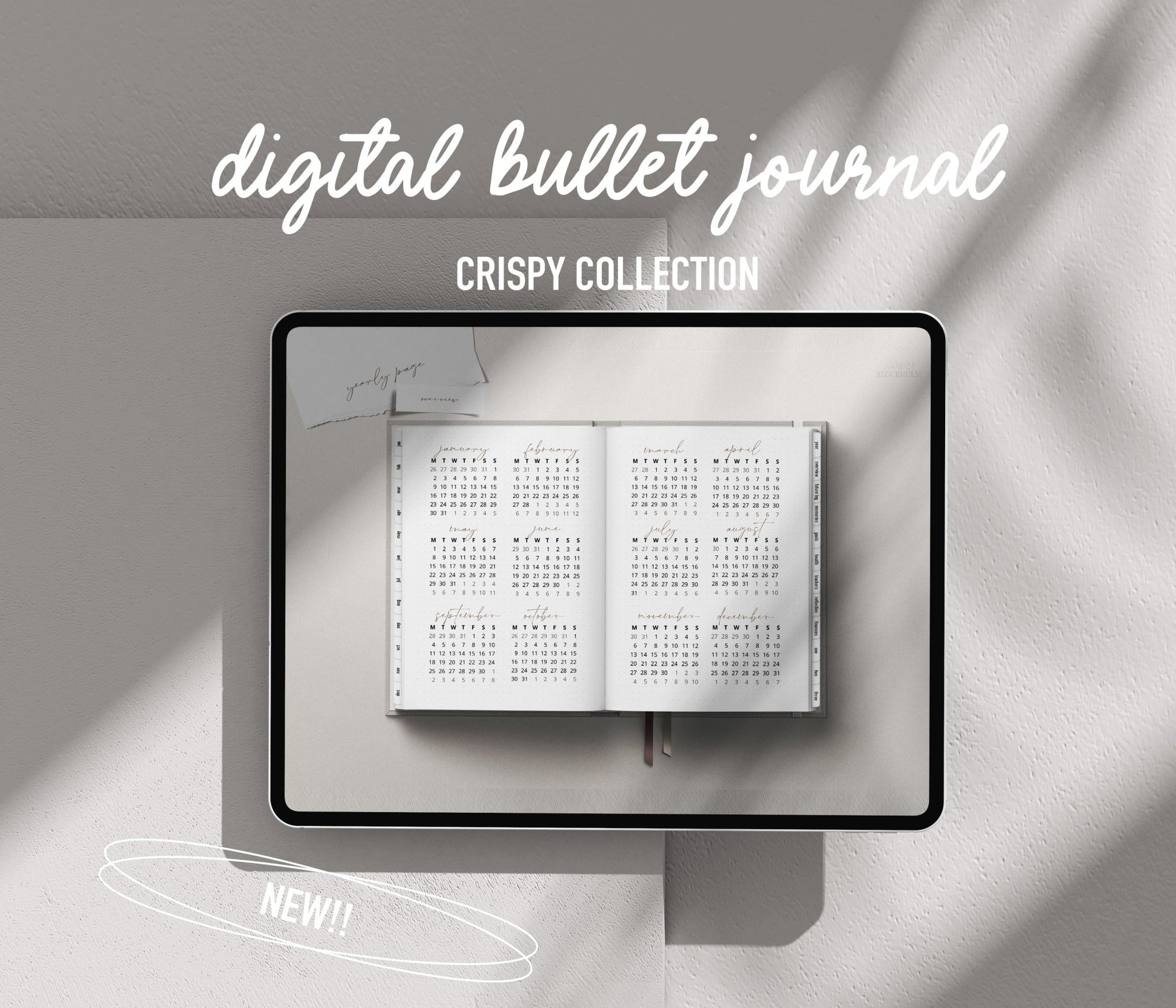 Digital Bullet Journal Stickers - Kelly's Ko-fi Shop
